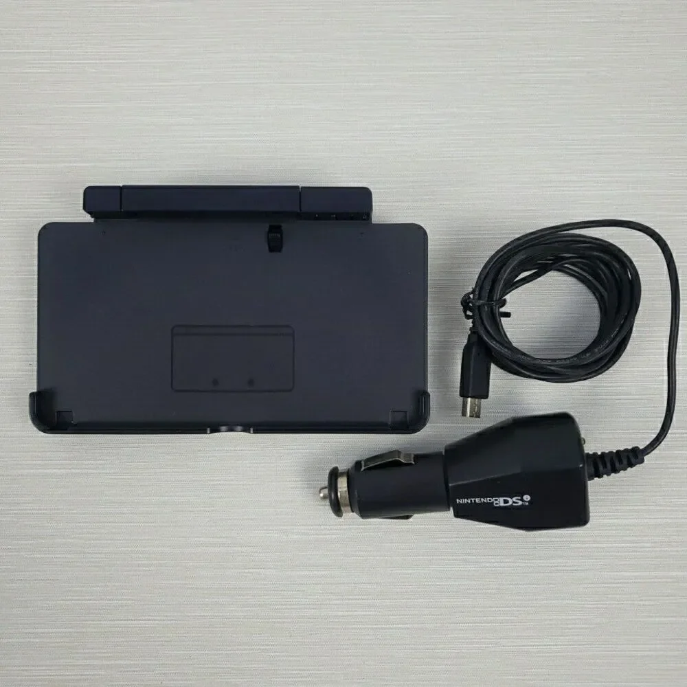 Nintendo 3DS Car Charging Cradle Docking Station Black CTR-007 4.6V 900mA